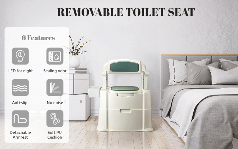feature product removable toilet seat