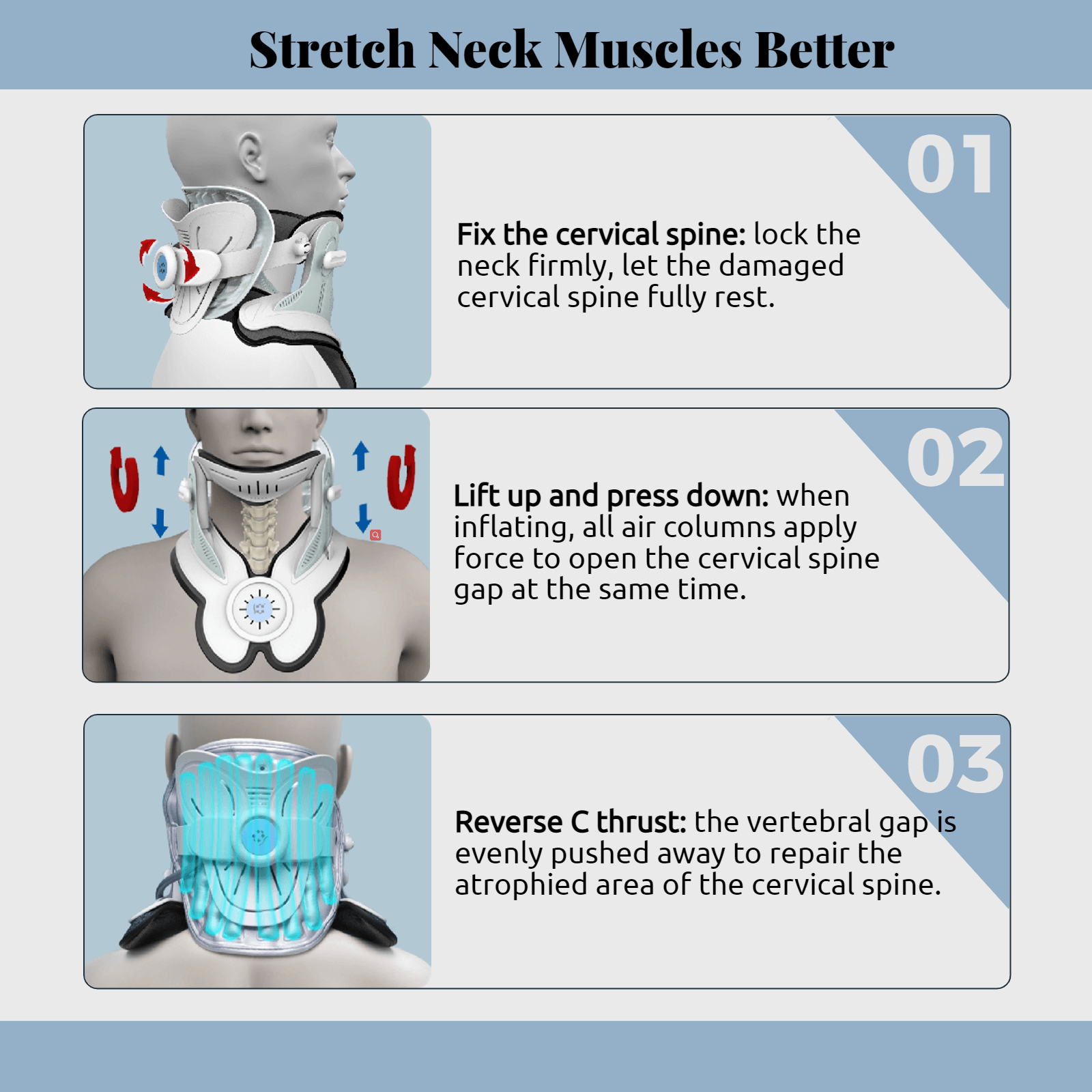benefit- stretch neck muscles